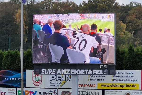 LED-Anzeigetafel TuS Bersenbrück